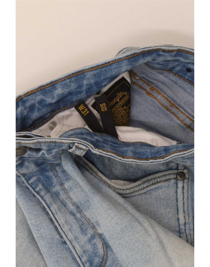 Wrangler Mens Sid Skinny Jeans W31 L29 Azul Algodão