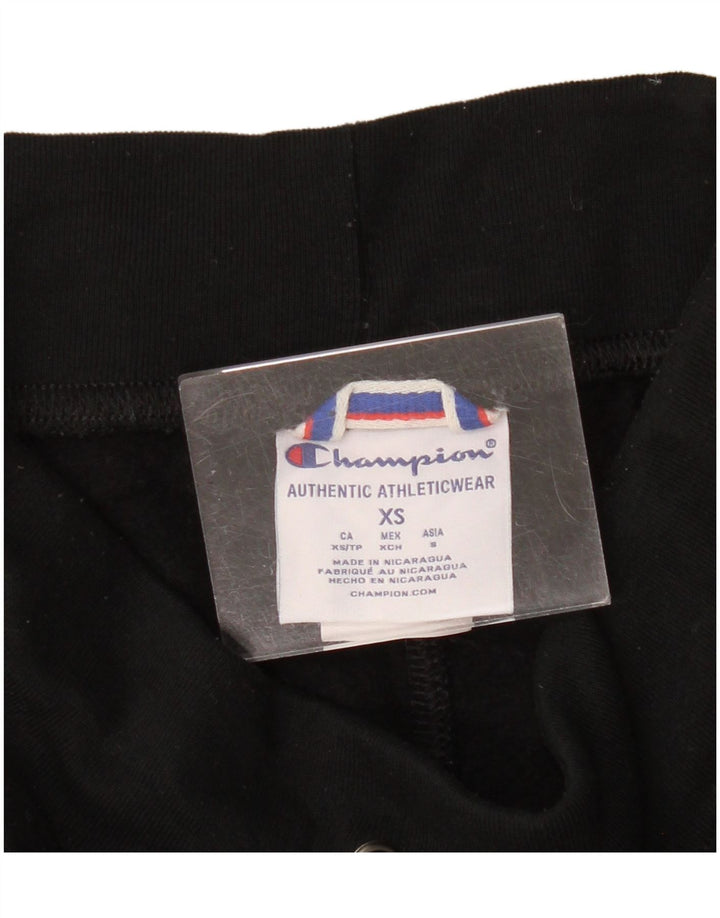 Calça feminina Champion com estampa gráfica e jogging UK 6 XS preto poliéster