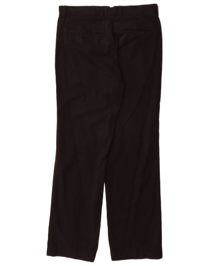Calça masculina Marks & Spencer Blue Harbor Straight Suit W32 L31 preta