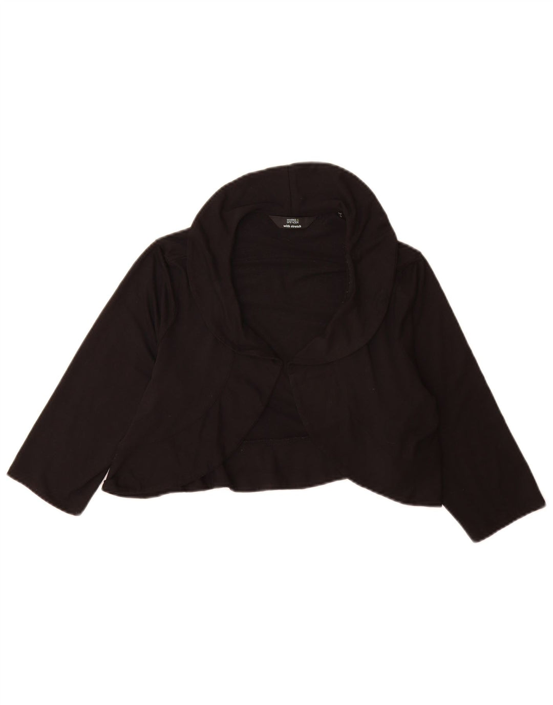 Top Bolero Feminino Marks & Spencer UK 14 Médio Preto Viscose