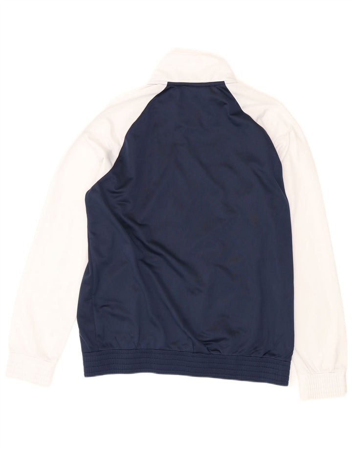 Kappa Mens Treino Top Jaqueta XL Azul Marinho Colourblock Poliéster