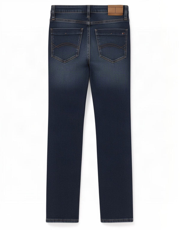 Tommy Hilfiger Boys Slim Jeans 9-10 Years W26 L23 Blue Cotton
