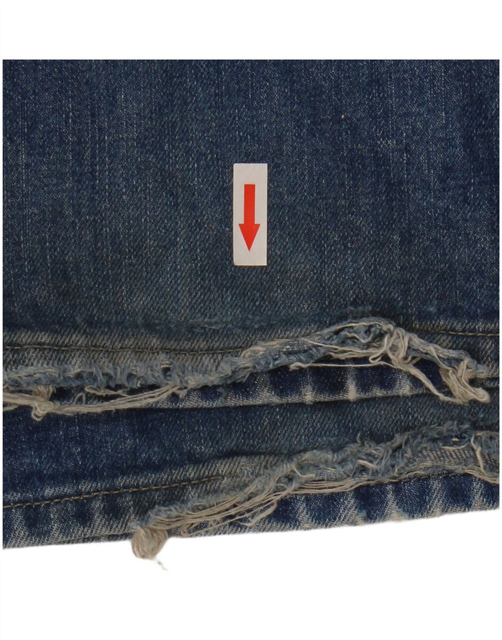 Diesel Masculino Bootcut Jeans W36 L30 Azul Algodão
