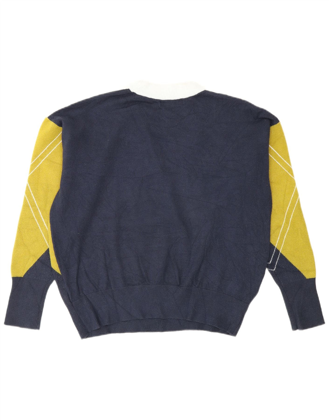 Suéter feminino Marks & Spencer com gola redonda Reino Unido 14 médio multicolorido