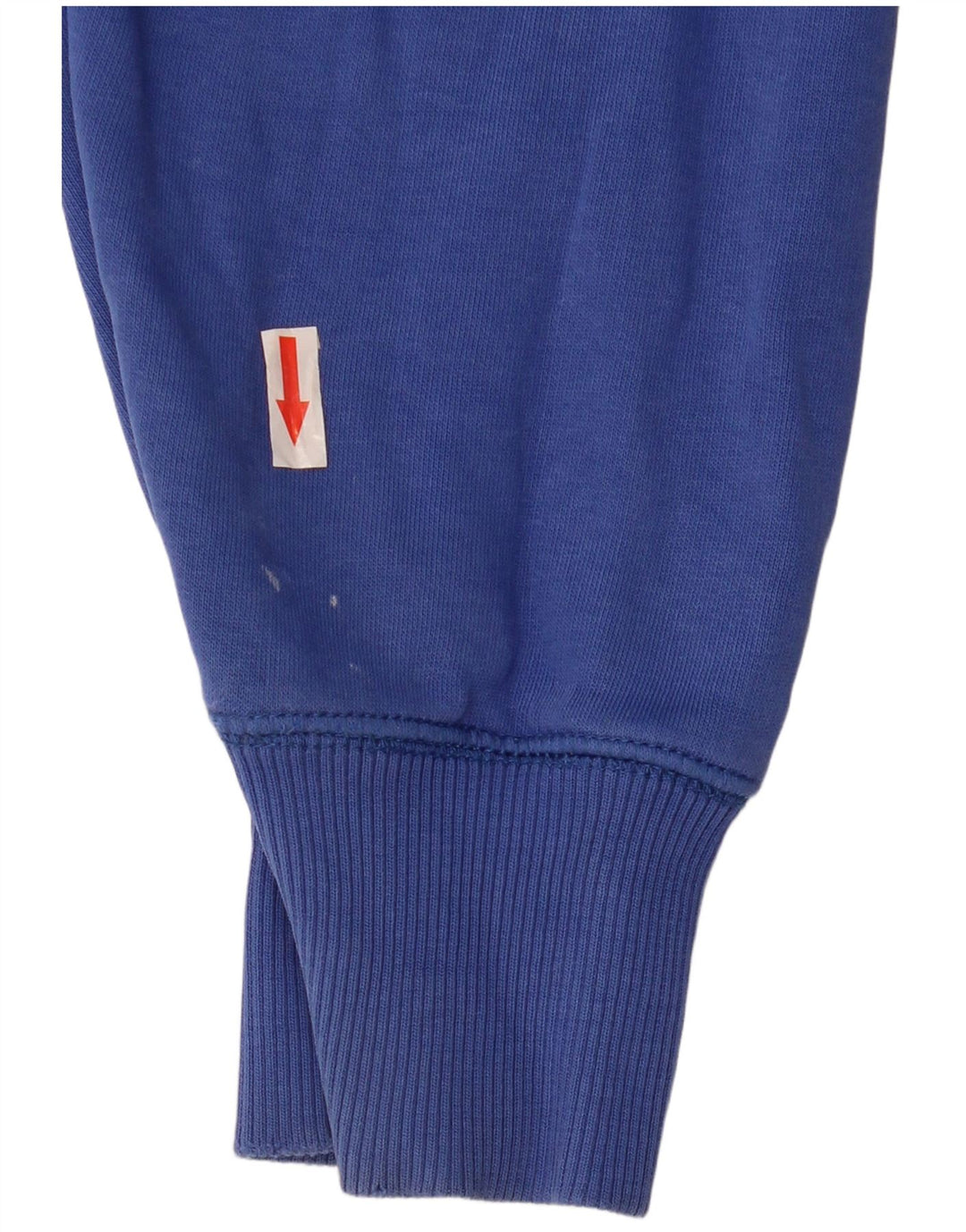 Suéter masculino Nike com capuz e zíper grande algodão azul