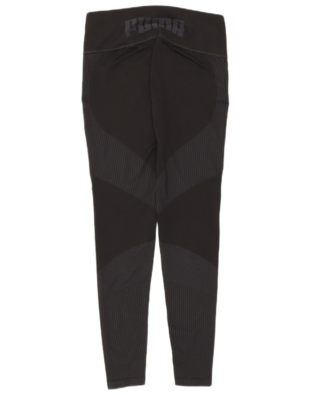 Leggings Puma Feminino UK 14 Grande Listrado Preto