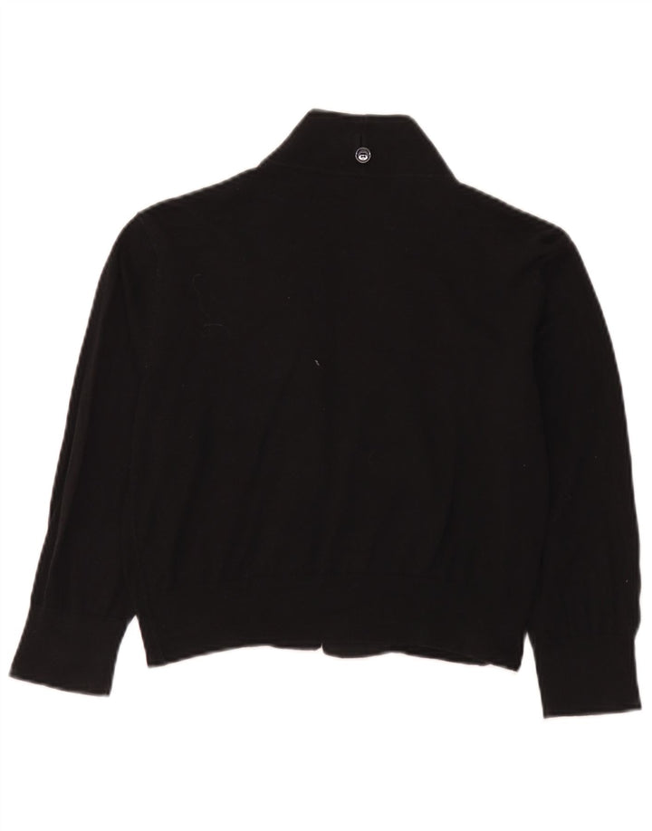 Topshop Feminino Bolero Jumper UK 12 Médio Preto