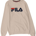 FILA Mens Graphic Moletom Jumper XS Algodão Branco