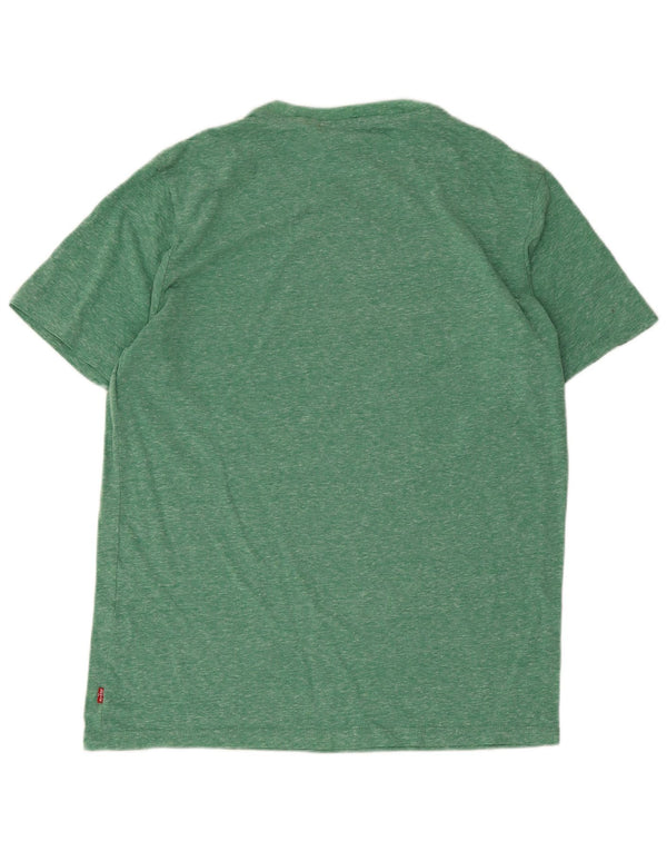 Camiseta masculina gráfica Levi's Top pequeno verde