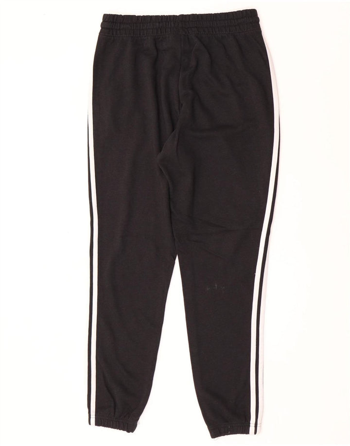 Calças de treino masculinas Adidas Joggers grandes de algodão preto