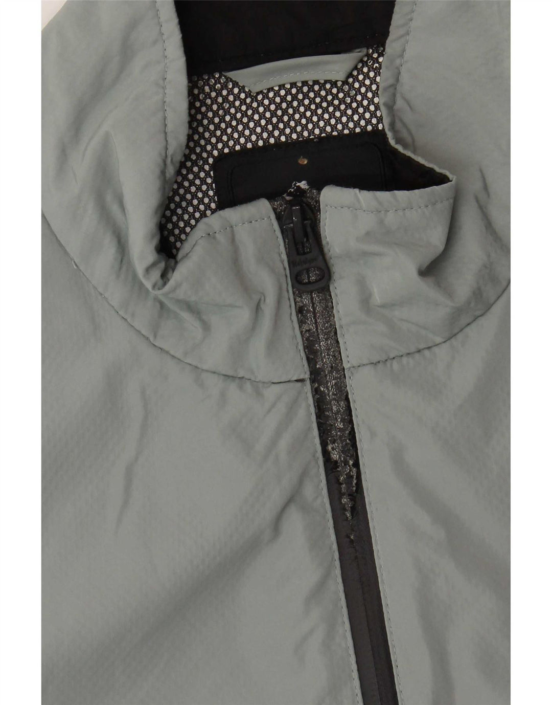 Jaqueta bomber masculina Refrigue UK 38 poliéster colorblock cinza médio