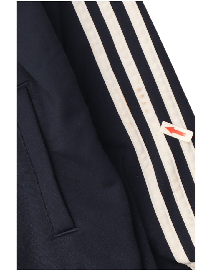 Casaco de treino Adidas menino 15-16 anos azul marinho poliéster