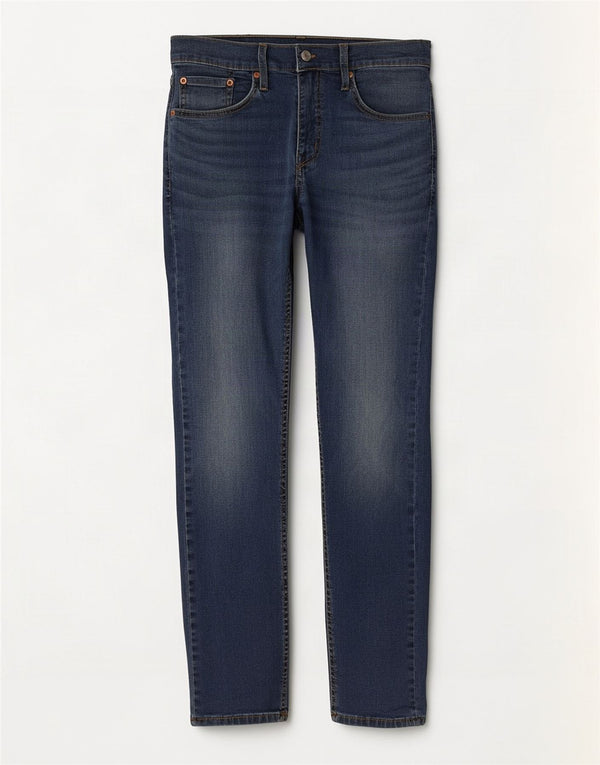 Calça jeans masculina Levi's 512 Slim Tapered W29 L30 azul algodão