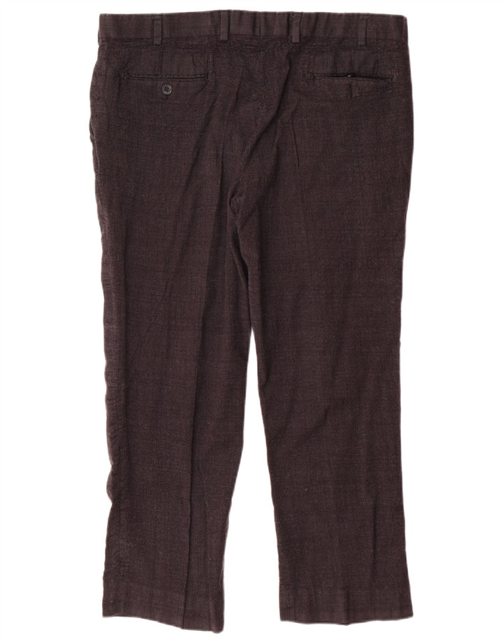 Calça masculina recortada reta autograph MARKS & SPENCER W40 L26 preta