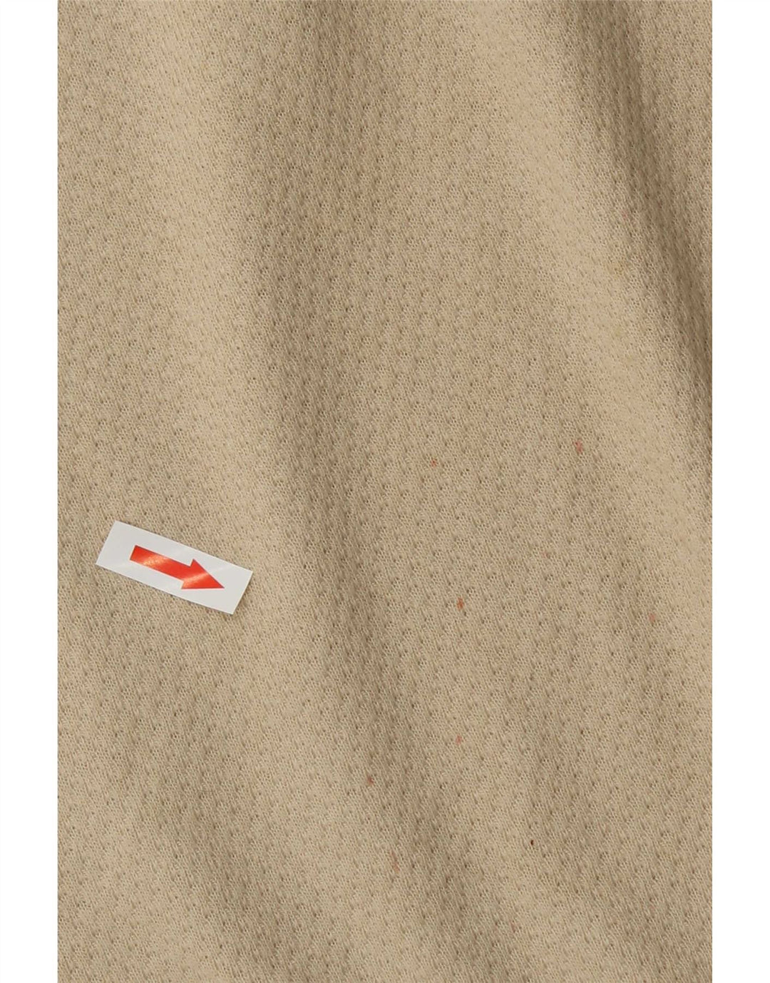 Camisa polo masculina Zara algodão bege médio