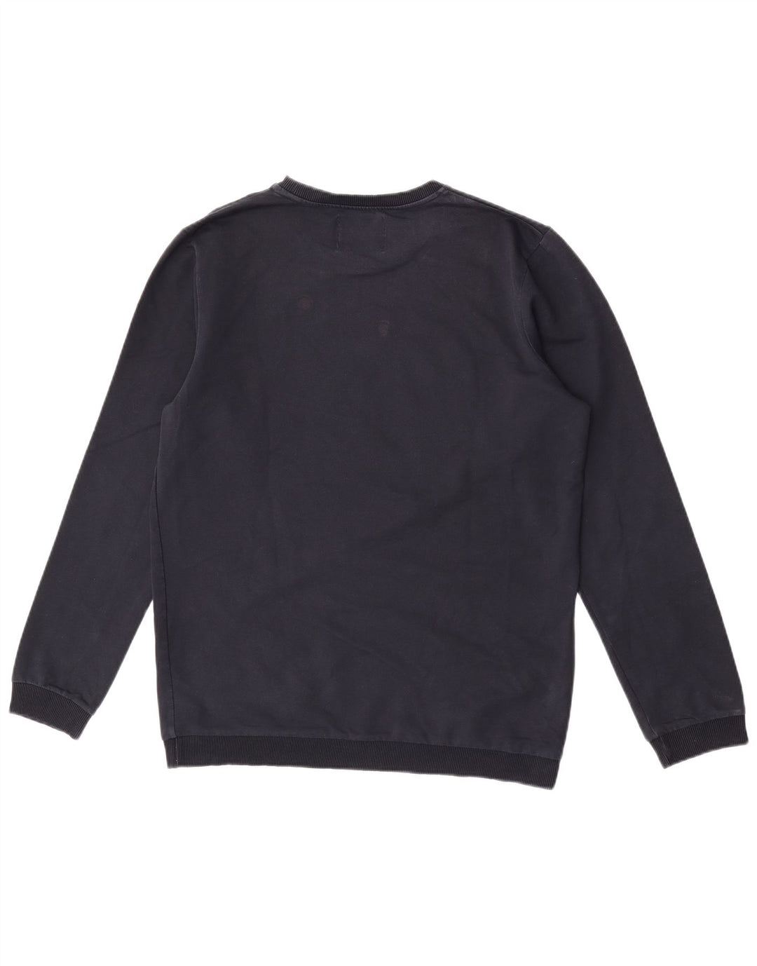 Jack & Jones moletom gráfico masculino jumper grande algodão azul marinho