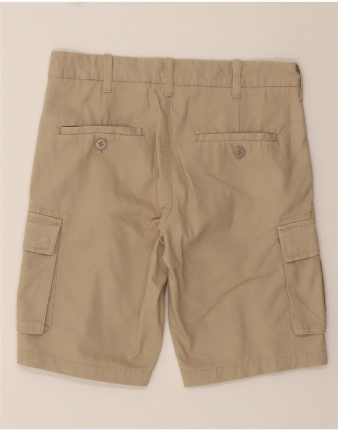 OVS Mens Regular Fit Cargo Shorts IT 44 XS W30 Beige Cotton Vintage OVS and Second-Hand OVS from Messina Hembry 