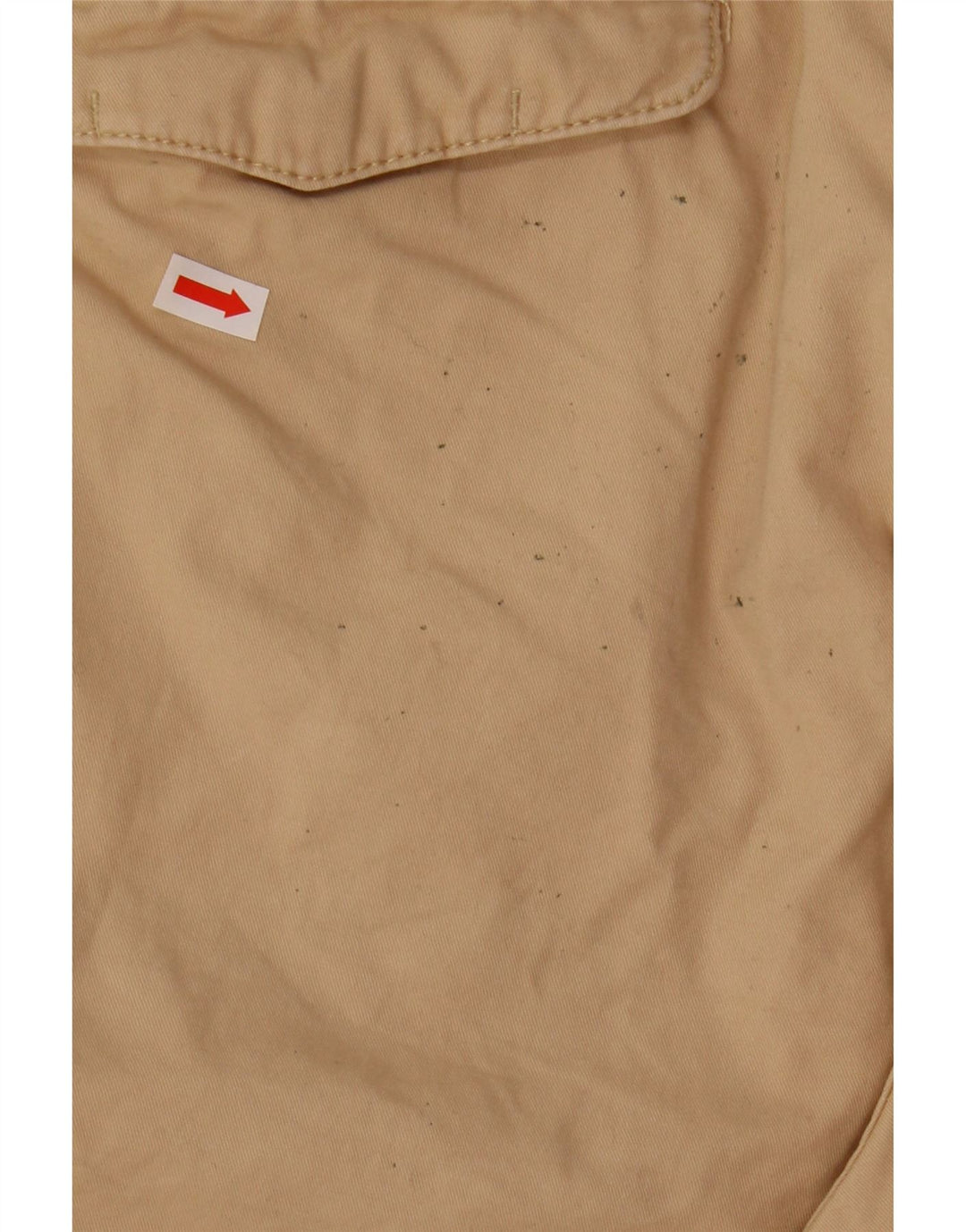 Shorts cargo masculino Tommy Hilfiger W36 grande algodão bege