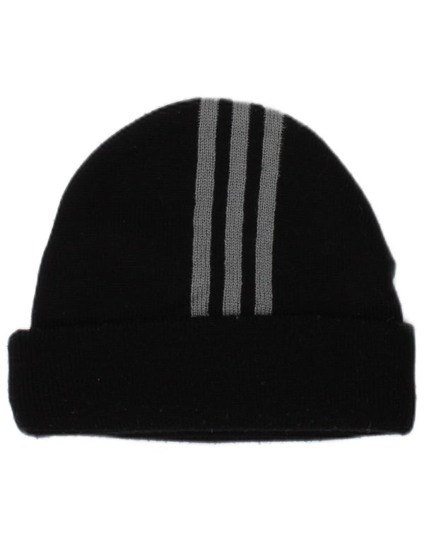 Gorro masculino Adidas Knit Beanie tamanho único poliéster listrado preto