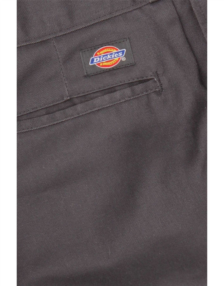 Calças Chino retas masculinas Dickies W34 L33 azul marinho