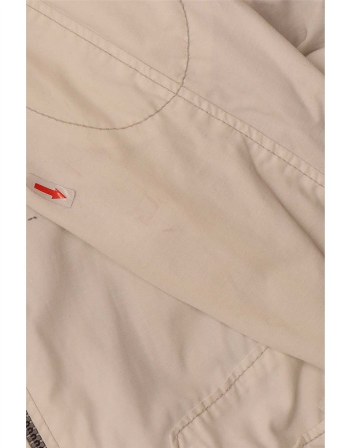 Jaqueta utilitária masculina G-Star UK 40 grande algodão branco
