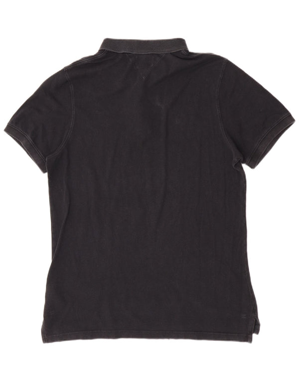 Camisa polo masculina Tommy Hilfiger 2XL algodão preto