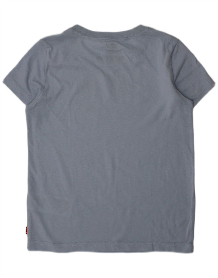 Camiseta gráfica LEVI'S Boys 7-8 anos algodão azul