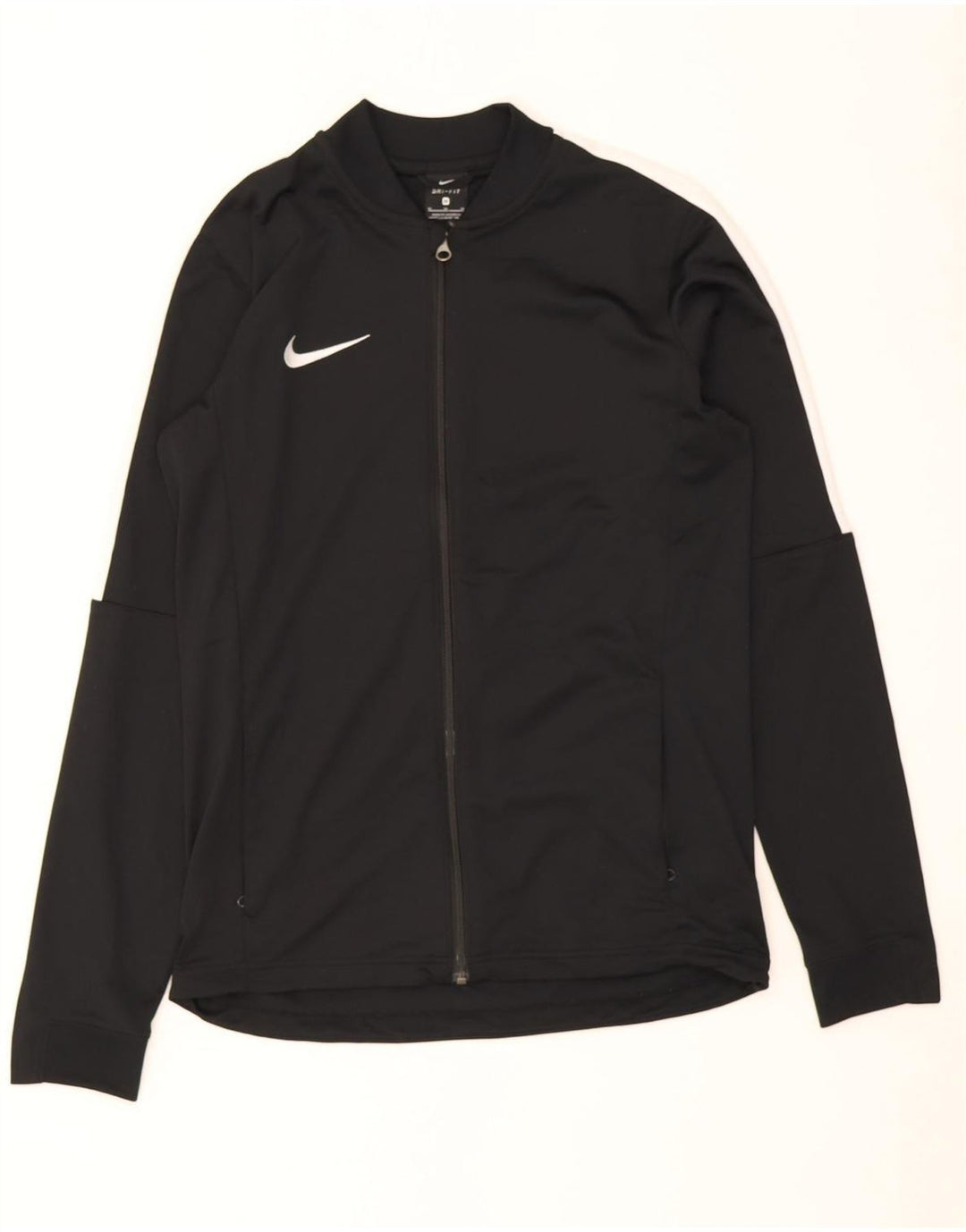 Jaqueta Nike Mens Dri Fit Tracksuit Top Médio Preto Colourblock Poliéster