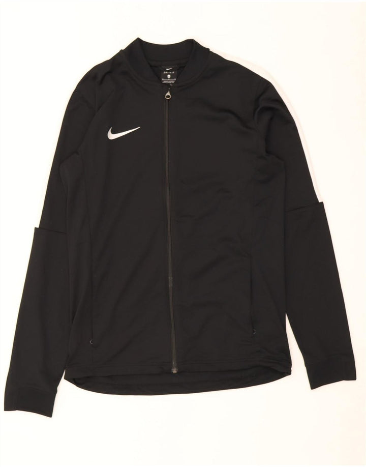 Jaqueta Nike Mens Dri Fit Tracksuit Top Médio Preto Colourblock Poliéster