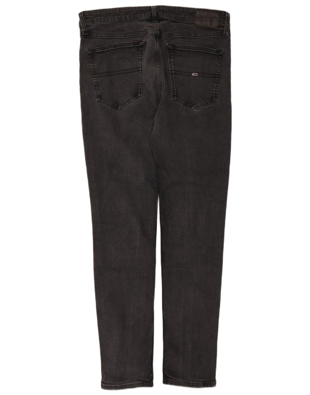 Tommy Hilfiger Masculino Slim Jeans W36 L30 Algodão Preto