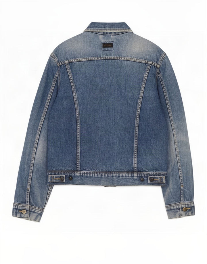 Jaqueta jeans masculina Lee UK 42 XL azul