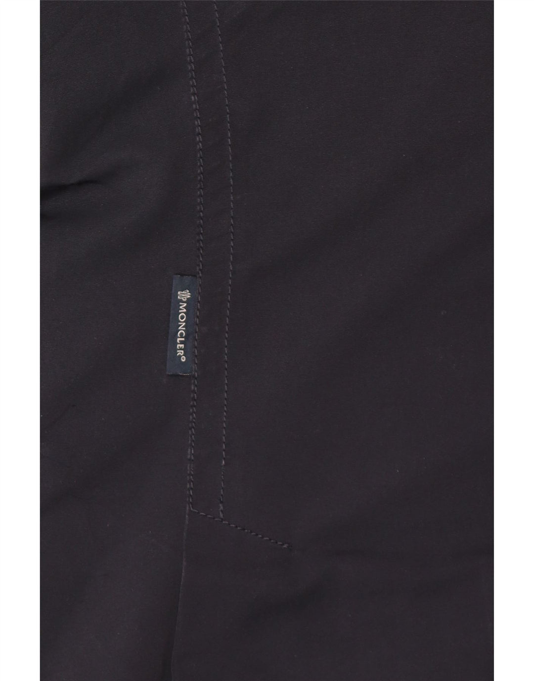 Jaqueta acolchoada masculina Moncler tamanho 4 XL azul marinho poliéster