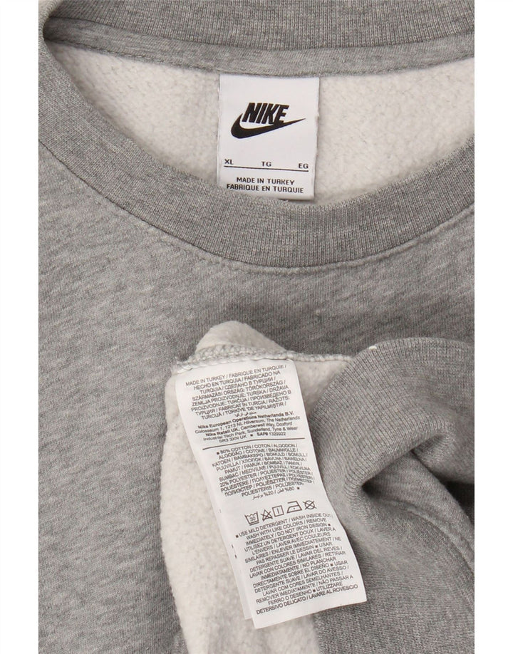 Moletom masculino Nike Jumper XL cinza algodão
