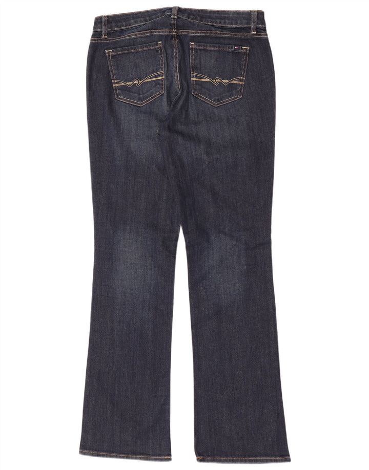Jeans feminino Tommy Hilfiger Bootcut US 10 grande W34 L32 azul