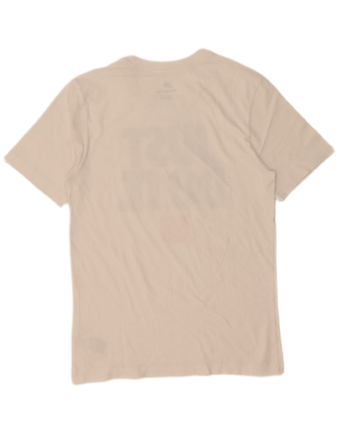 Camiseta Nike masculina gráfica top pequeno algodão branco