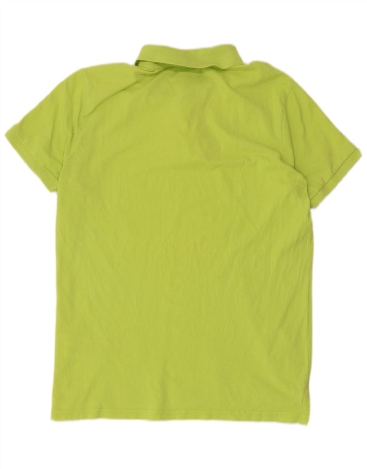 Camisa polo masculina DIADORA grande algodão verde