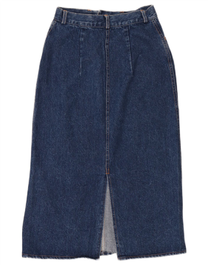 Saia jeans feminina Sam's W26 pequena azul