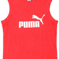 PUMA Masculino Graphic Vest Top Médio Vermelho