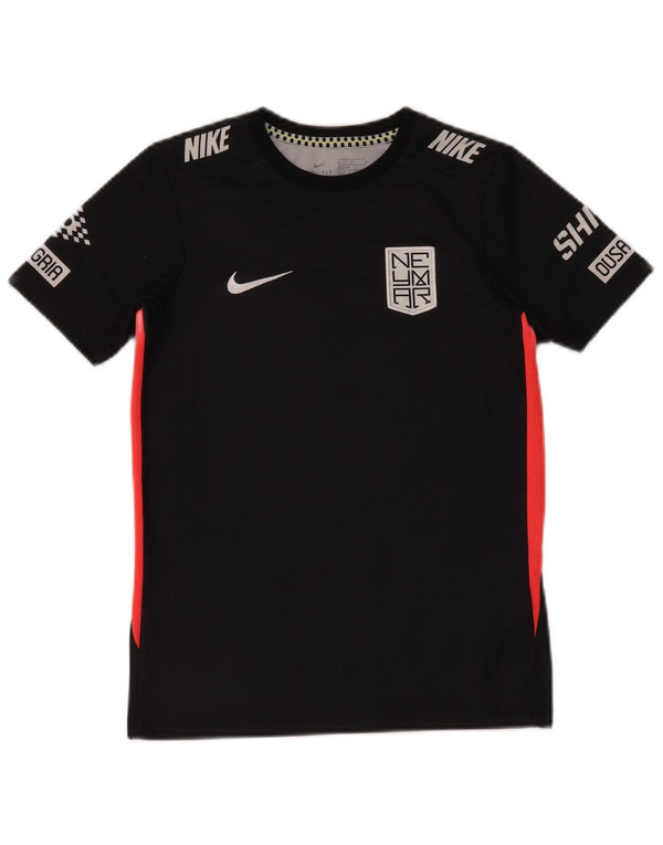 Camiseta NIKE Boys Mercurial Graphic Top 10-11 Anos Médio Preto Poliéster