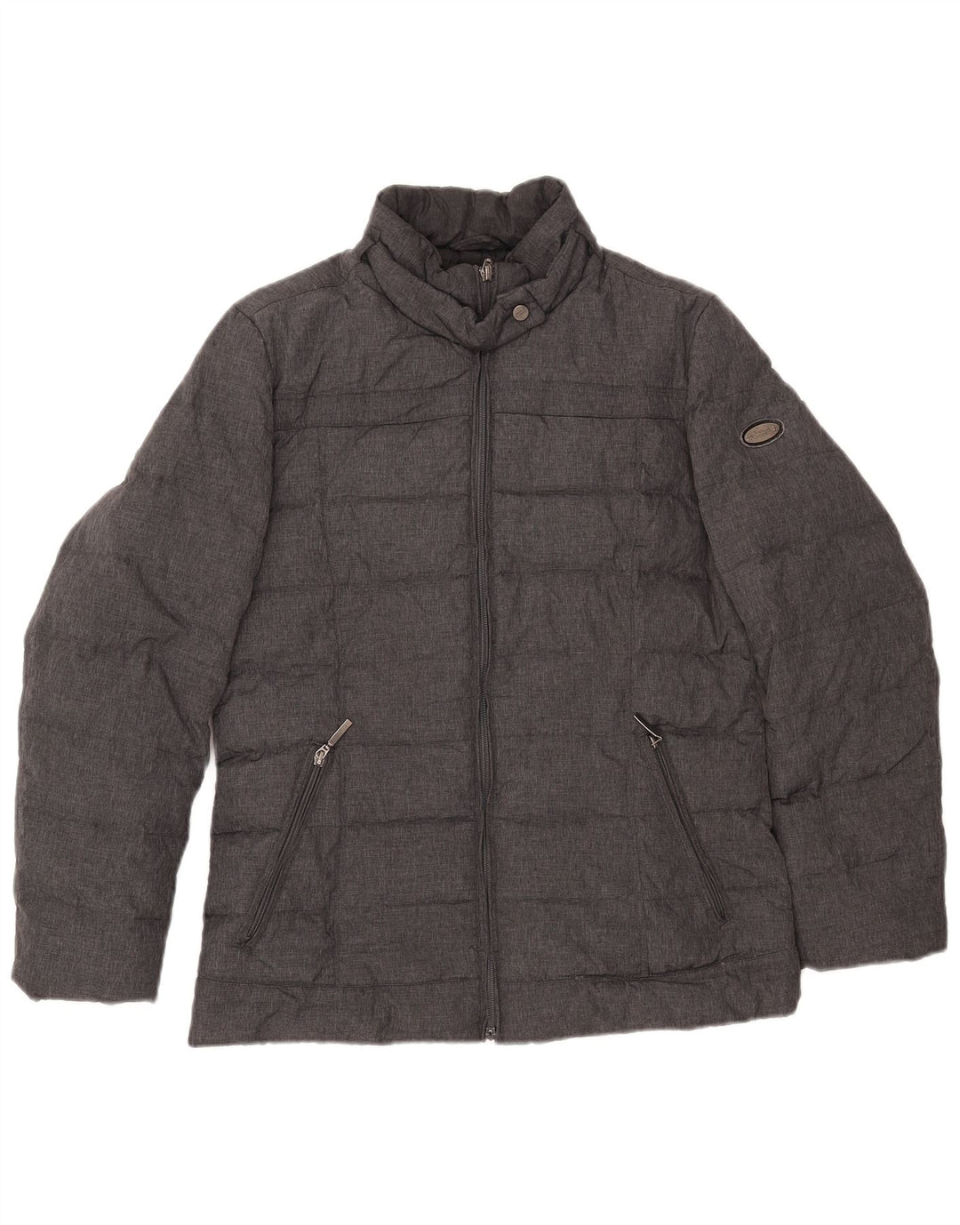 Jaqueta acolchoada feminina BEST COMPANY UK 14 grande cinza