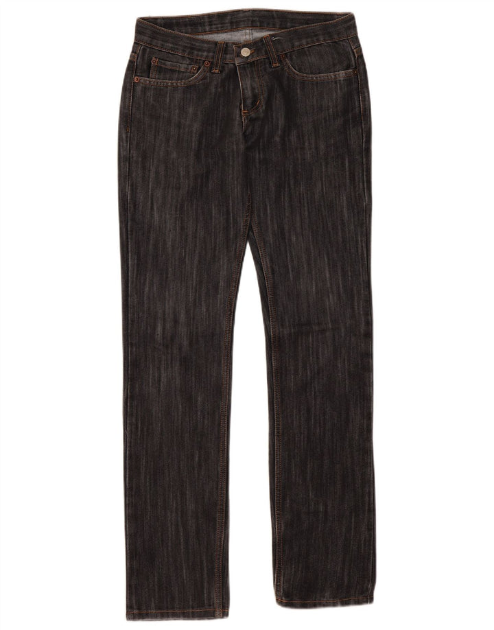 Calça jeans feminina Levi's 507 Bootcut W30 L34 cinza manchada