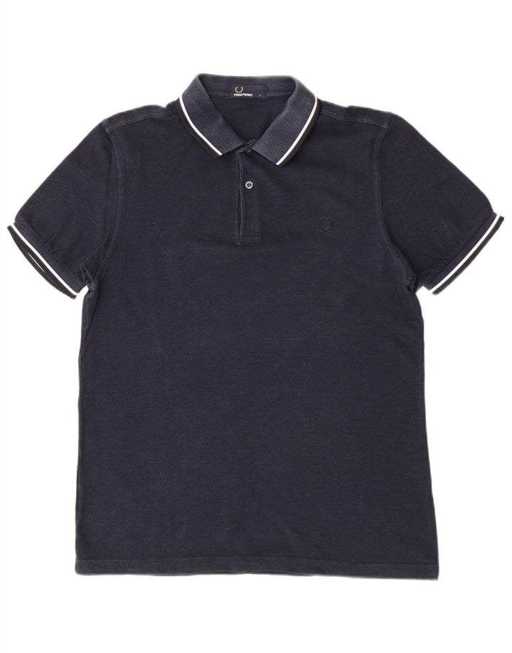 Camisa polo masculina Fred Perry grande azul marinho