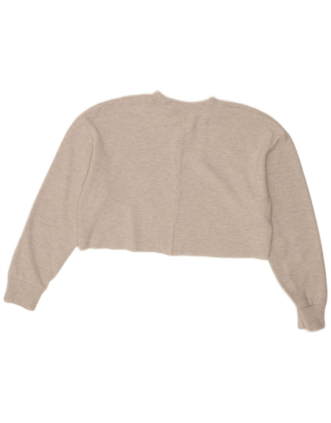 Blusa feminina Zara Top UK 14 Médio Bege