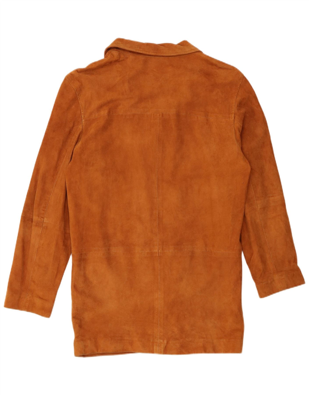 Jaqueta masculina de camurça VINTAGE IT 52 XL couro bege