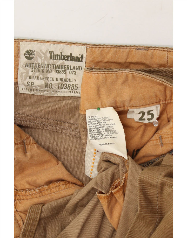 TIMBERLAND Womens Corduroy Skirt W25 XS  Brown Cotton Vintage Timberland and Second-Hand Timberland from Messina Hembry 