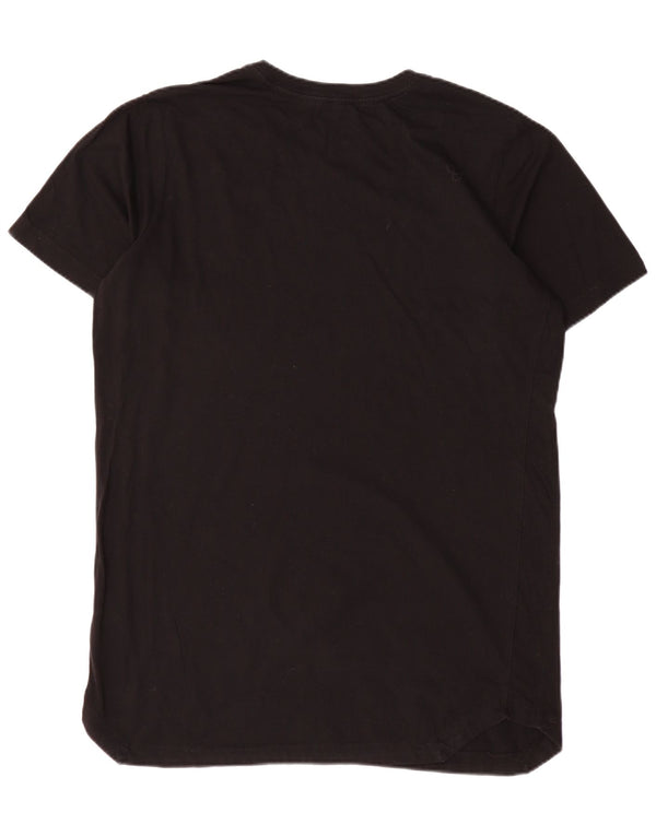 Camiseta masculina Nike regular de manga curta grande algodão preto