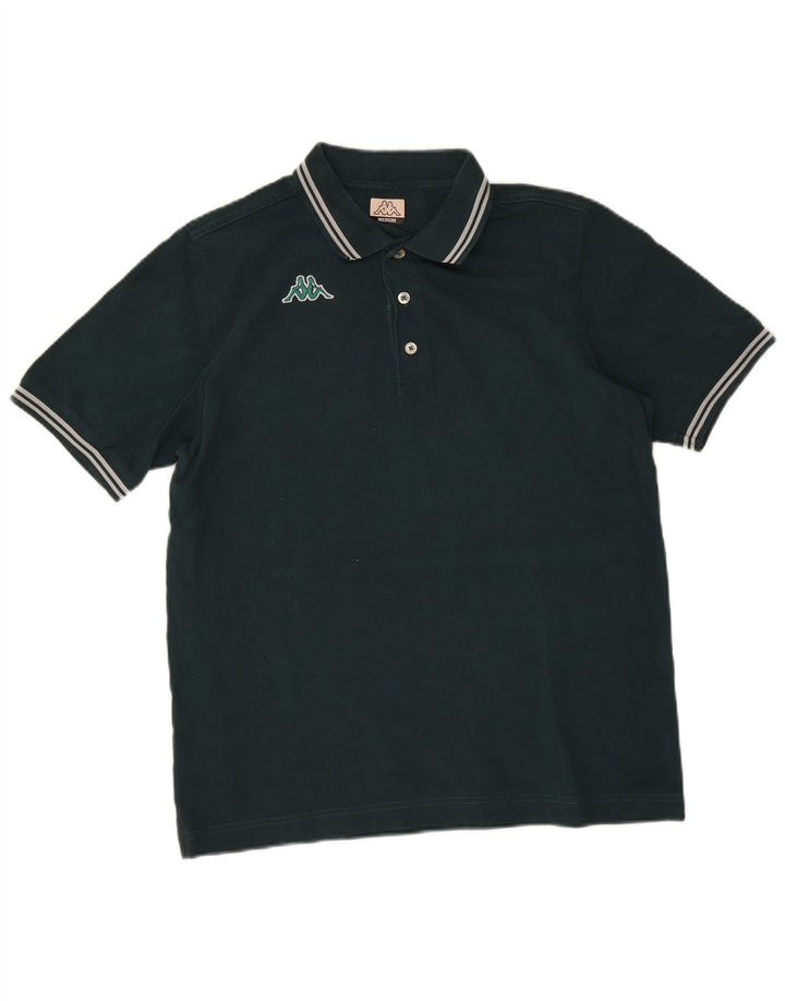 Camisa polo masculina Kappa verde médio