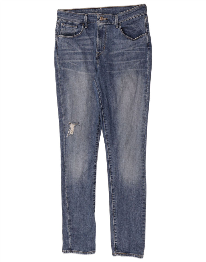 Calça jeans skinny feminina Levi's W29 L30 azul algodão