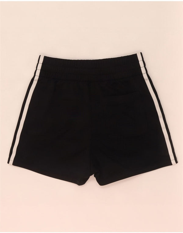 Shorts esportivos femininos Adidas UK 6 XS preto poliéster