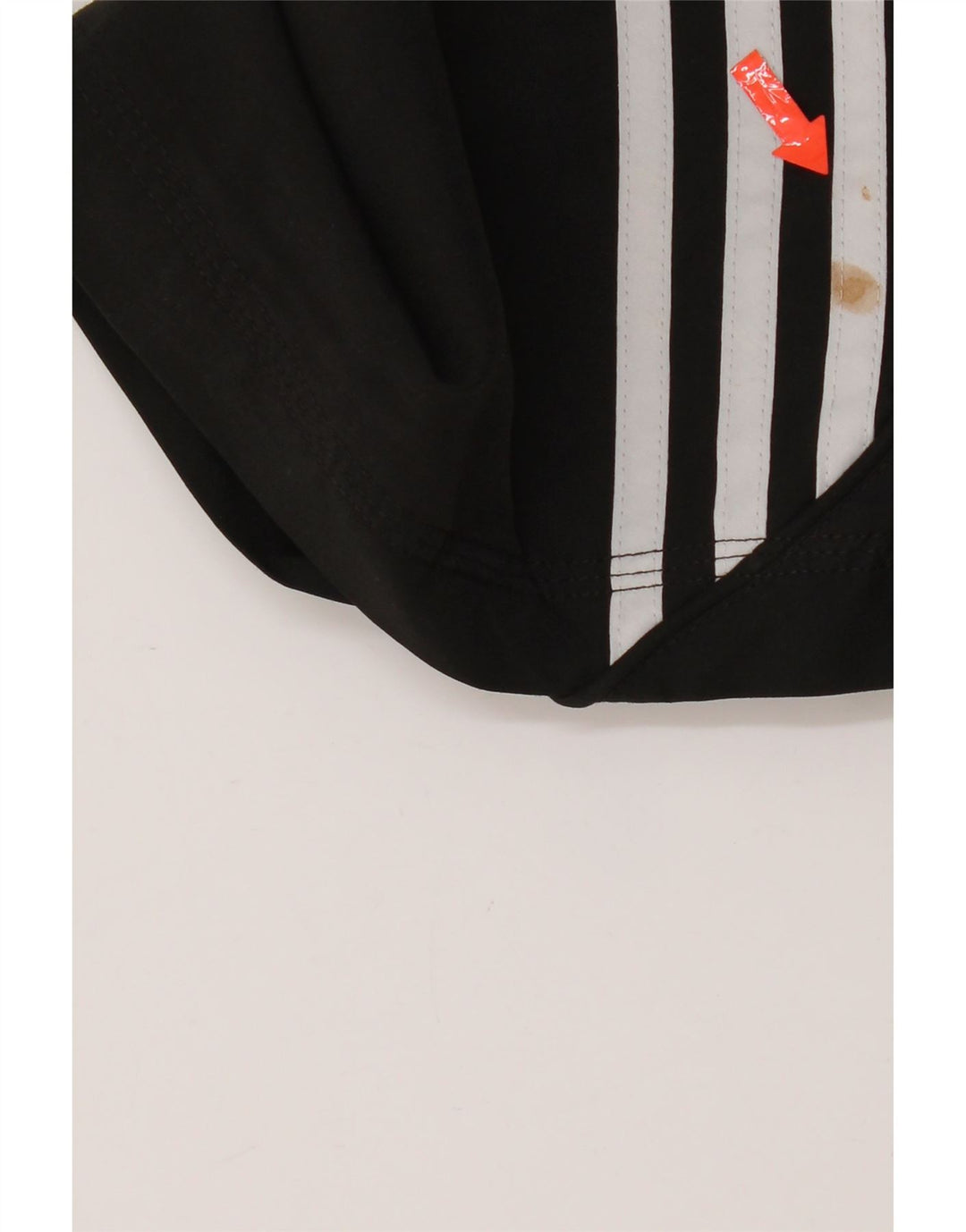 Shorts esportivos masculinos Adidas grande poliéster preto